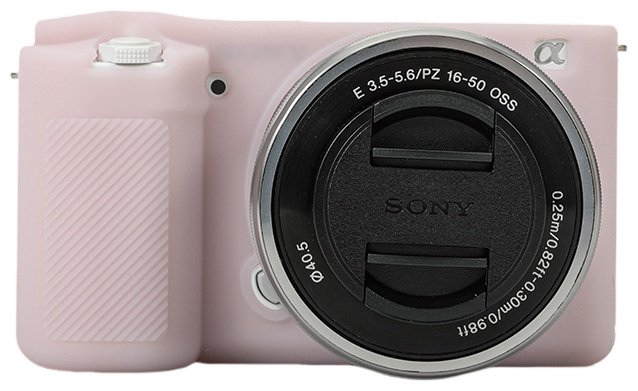 Чехол MAMEN Sony ZV-E10 Jelly Pink розовый купить,NaN