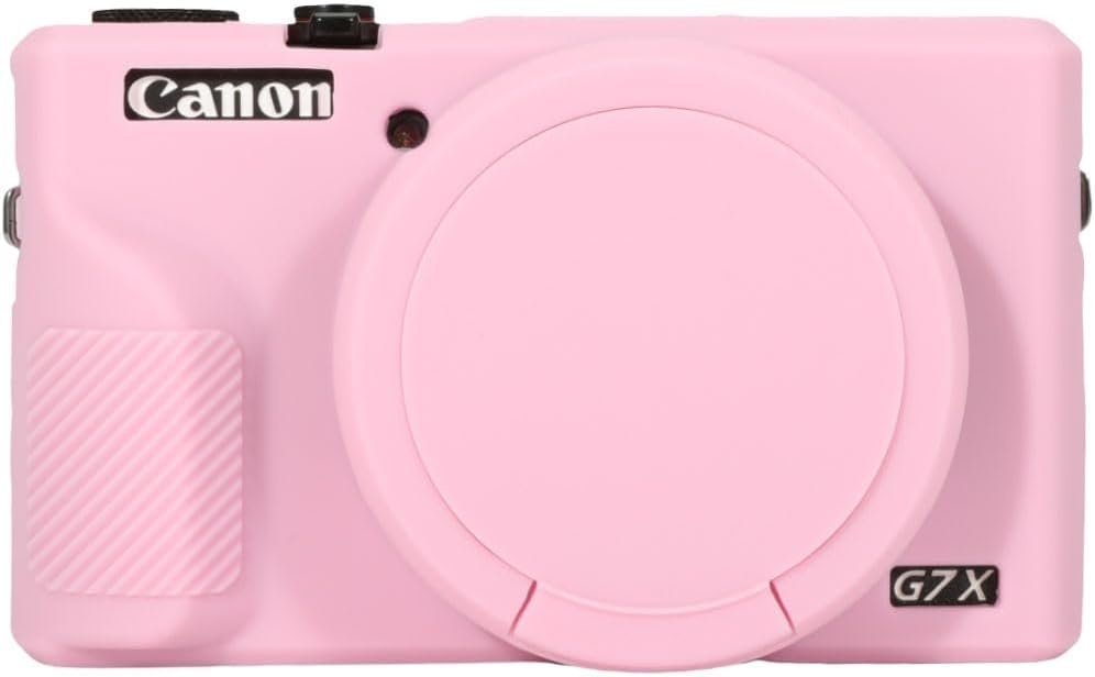Чехол MAMEN для Canon PowerShot G7 X Mark III Pink розовый купить,NaN
