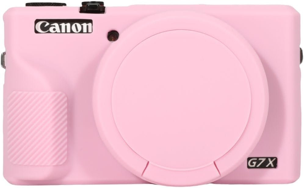 Чехол MAMEN для Canon PowerShot G7 X Mark III Pink розовый купить,NaN