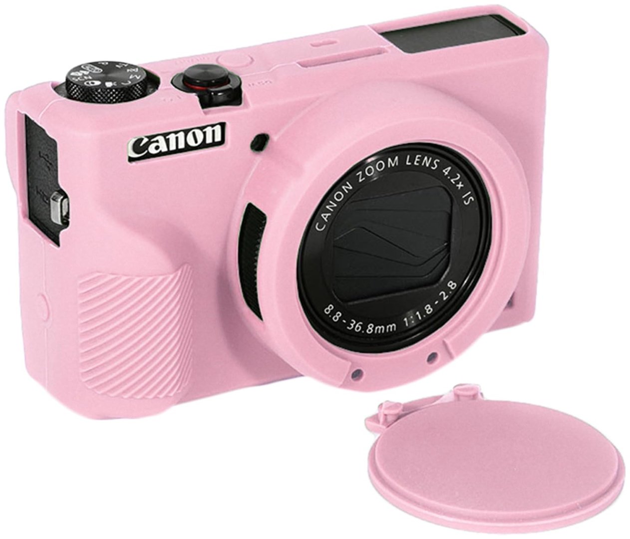 Чехол MAMEN для Canon PowerShot G7 X Mark III Pink розовый купить,NaN