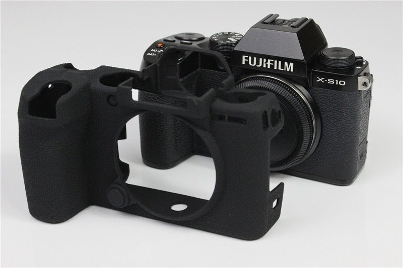 Чехол MAMEN для Fujifilm XS10 черный купить,NaN