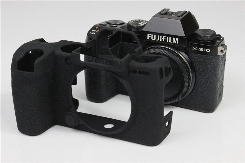 Чехол MAMEN для Fujifilm XS10 черный купить,NaN