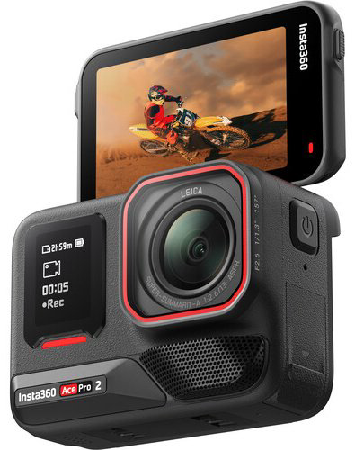 Экшн-камера Insta360 Ace Pro 2 Action Camera Battery Bundle купить,NaN