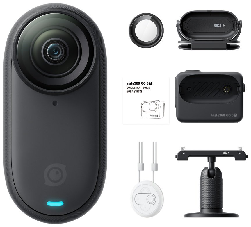 Экшн-камера Insta360 GO 3S Standard Bundle 128 Gb - ForteMarket Экшн-камера Insta360 GO 3S Standard Bundle 128 Gb купить,263985