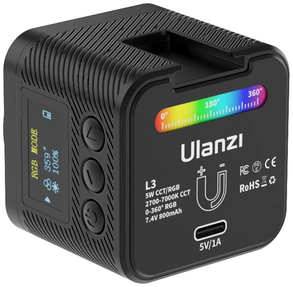 Постоянный свет Ulanzi L3 RGB купить,NaN