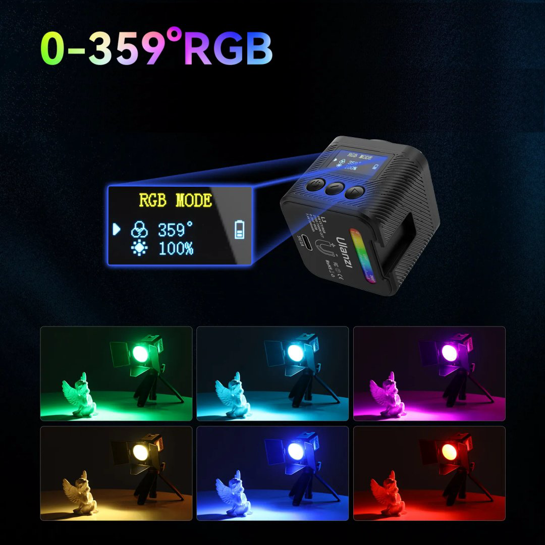 Постоянный свет Ulanzi L3 RGB купить,NaN