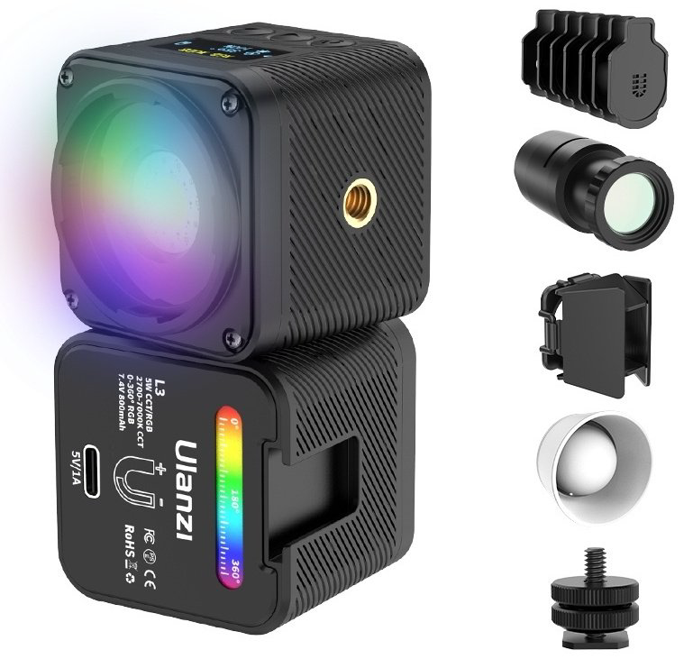 Постоянный свет Ulanzi L3 RGB купить,NaN