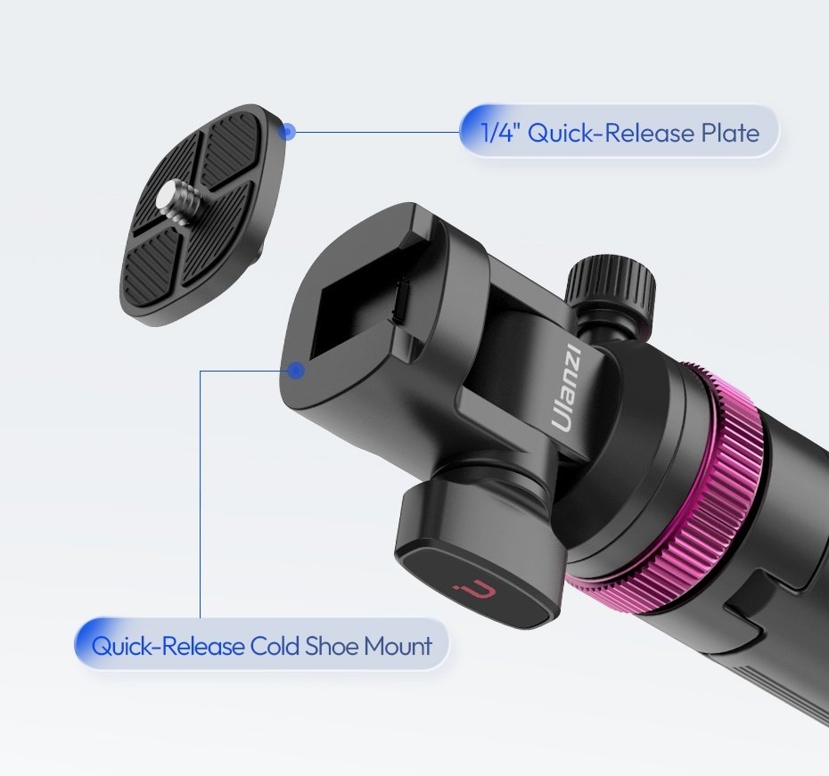 Напольный штатив Ulanzi Ulanzi MT-89 Quick-Release Light Stand черный
