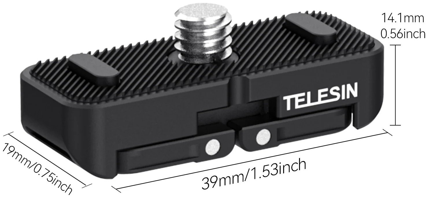Адаптер Telesin S7-JBK-05 для Insta360 X4 / X5