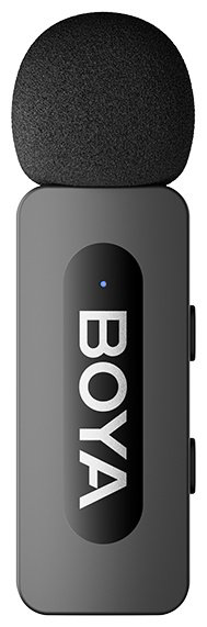 Микрофон Boya BY-V1 (V2.0) черный купить,NaN