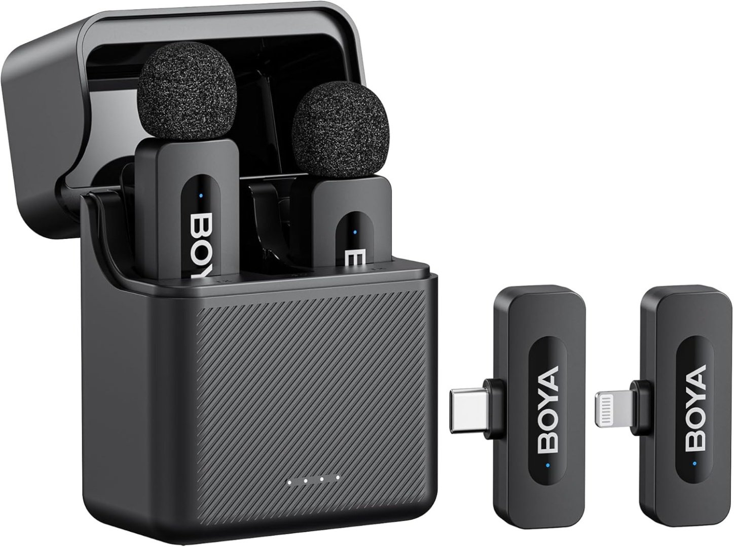 Микрофон Boya BY-V3 Combo черный