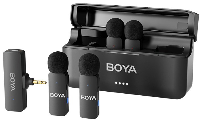 Микрофон Boya BY-V4 черный