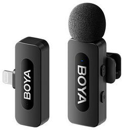 Микрофон Boya BY-V1 (V2.0) черный