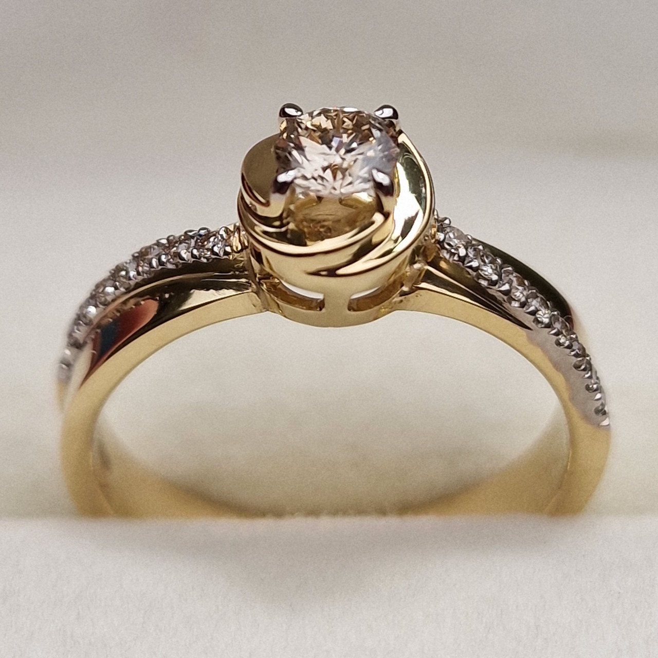 Кольцо Deimantas 98882974 17р 3,61гр 0,37ct. купить,NaN
