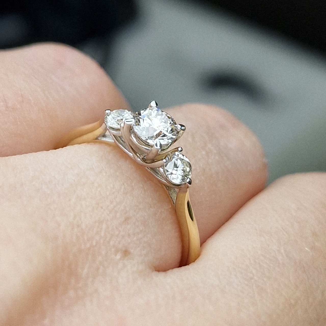 Кольцо Deimantas 98883388 17р 2,41гр 0,73ct. купить,NaN