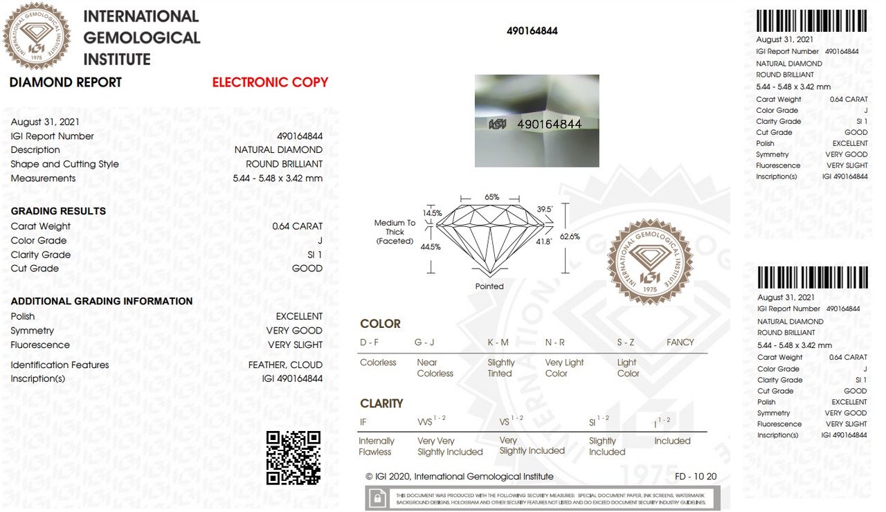 Кольцо Deimantas 98883487 16,5р 2,54гр 0,84ct. купить,NaN