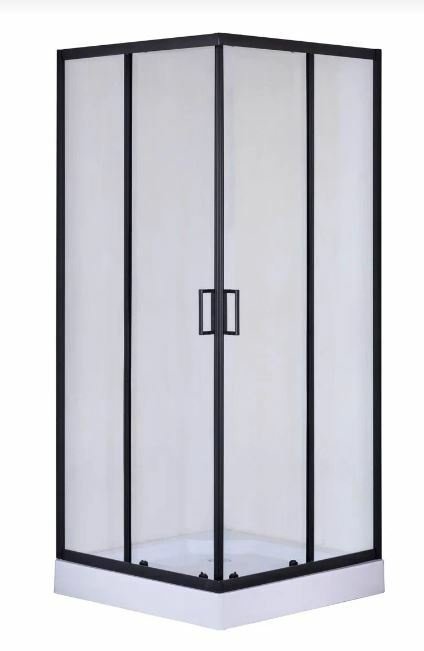 Душевое ограждение KABINKA.KZ двухстенное TA-09092-1CB, 900х900х1950 мм