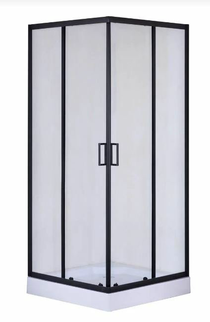 Душевое ограждение KABINKA.KZ двухстенное TA-09092-1CB, 900х900х1950 мм