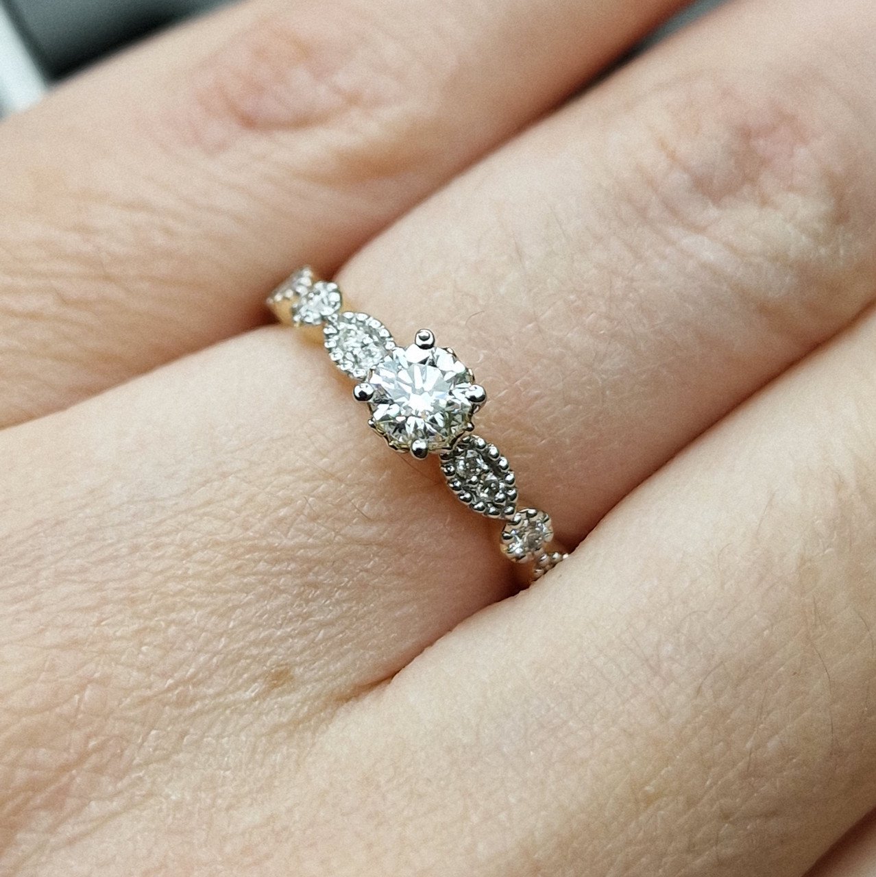 Кольцо Deimantas 98883596 16,5р 2,27гр 0,53ct. купить,NaN