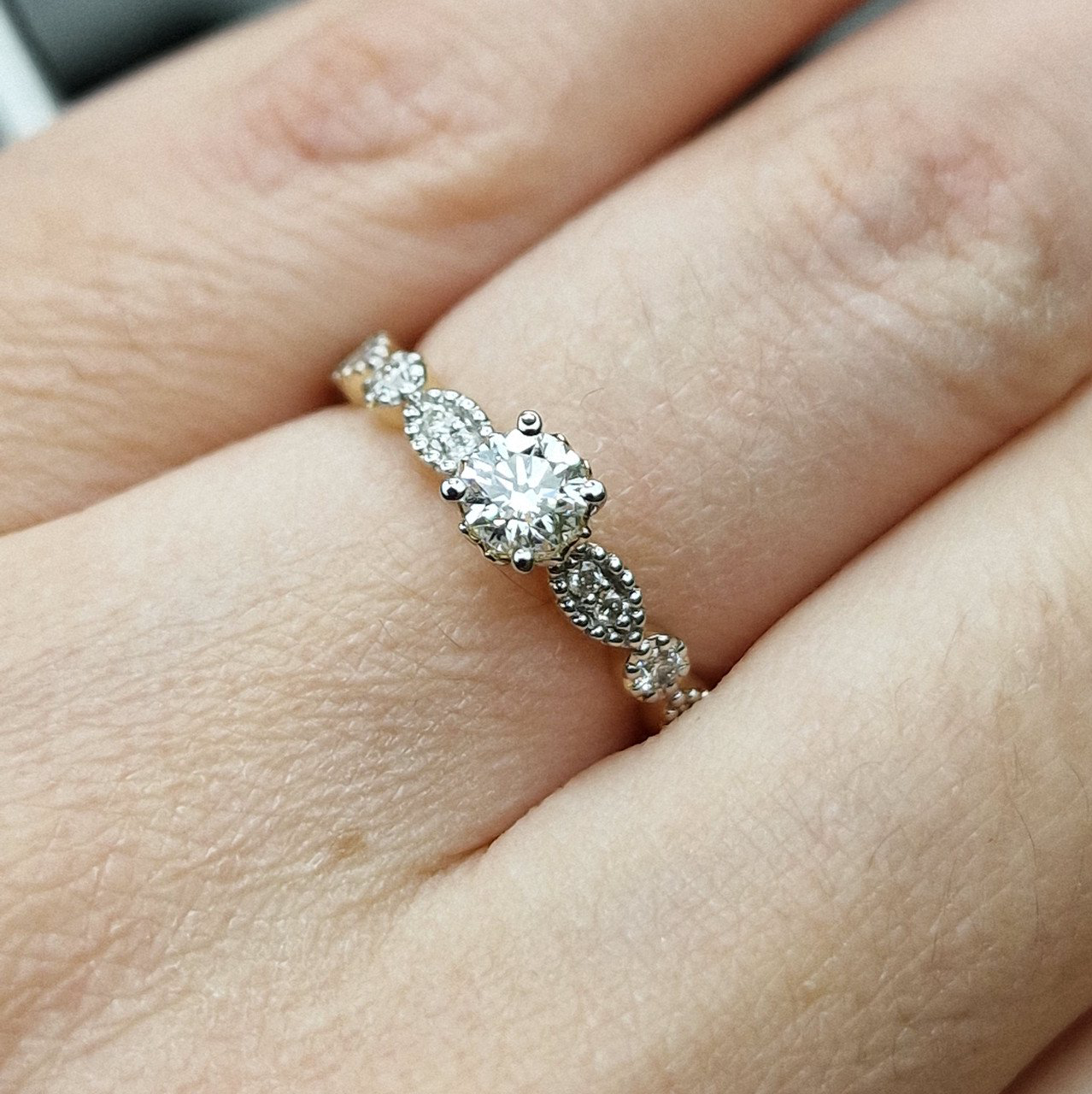 Кольцо Deimantas 98883596 16,5р 2,27гр 0,53ct. купить,NaN