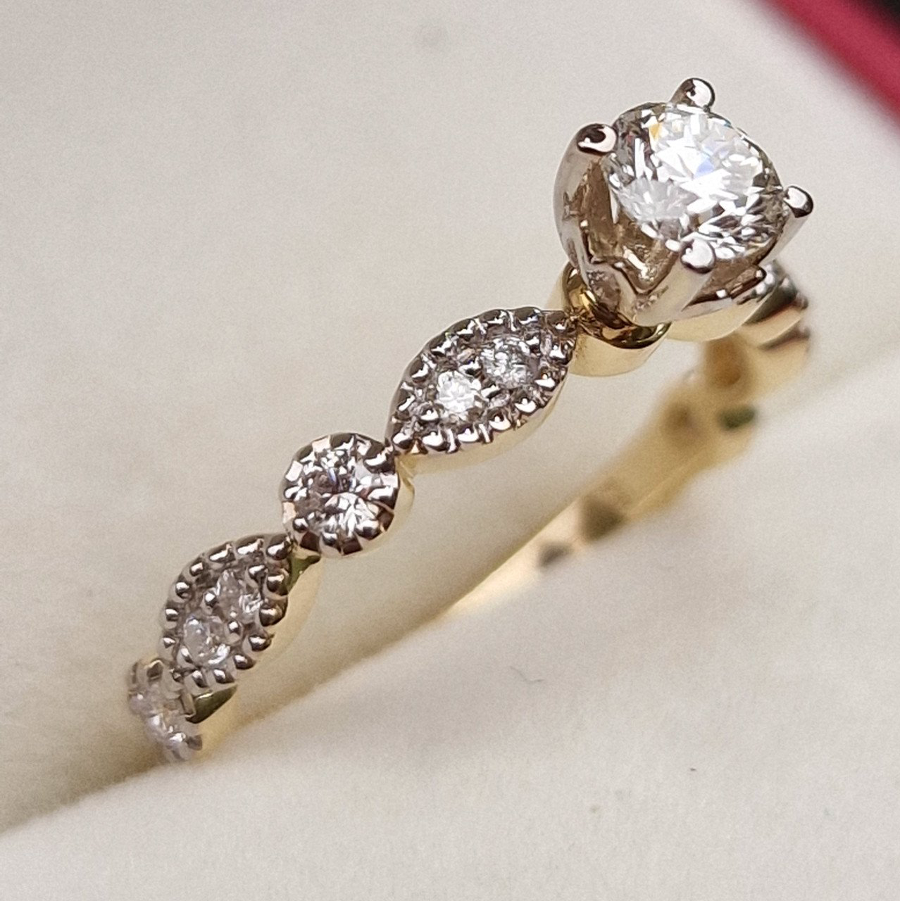 Кольцо Deimantas 98883596 16,5р 2,27гр 0,53ct. купить,NaN