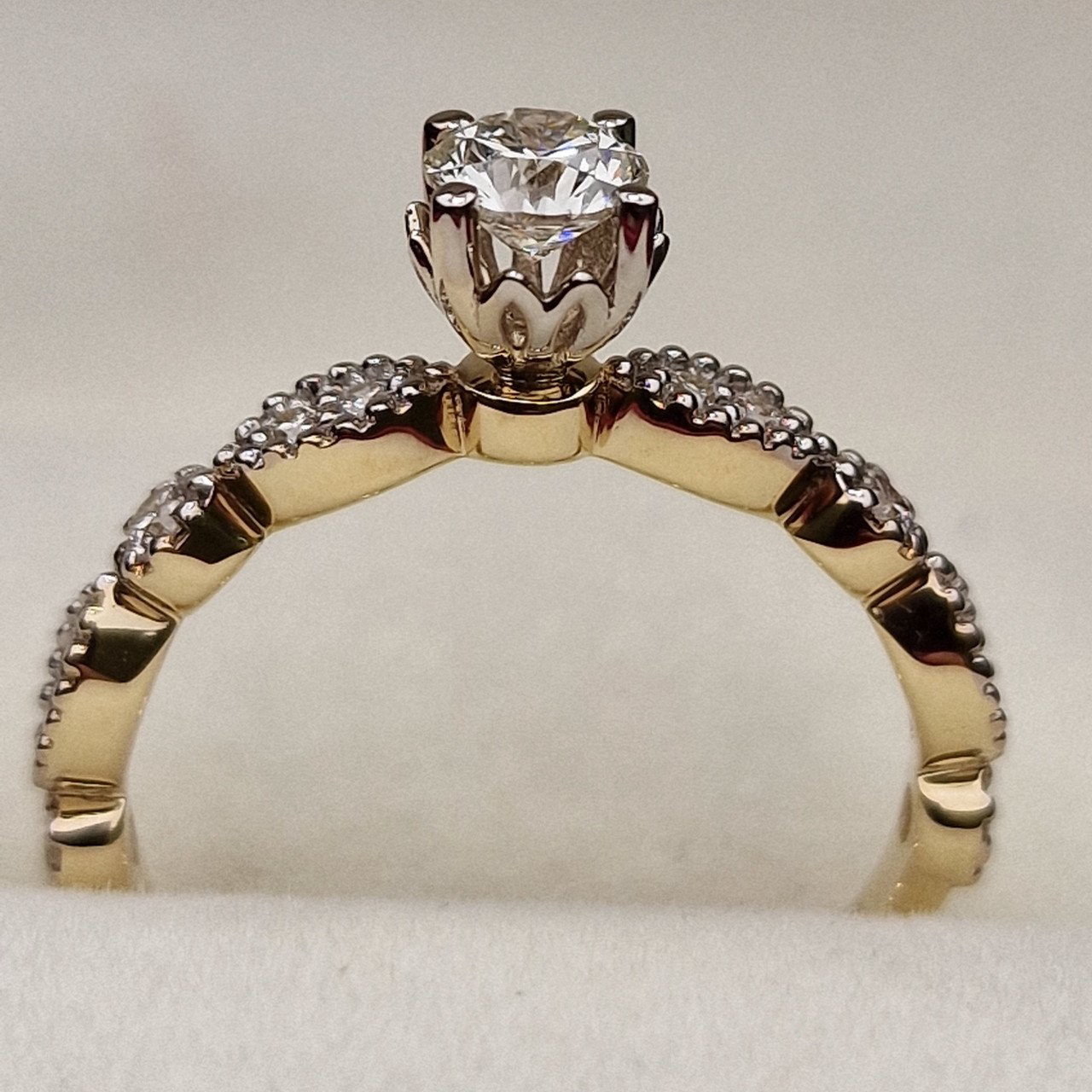 Кольцо Deimantas 98883596 16,5р 2,27гр 0,53ct. купить,NaN
