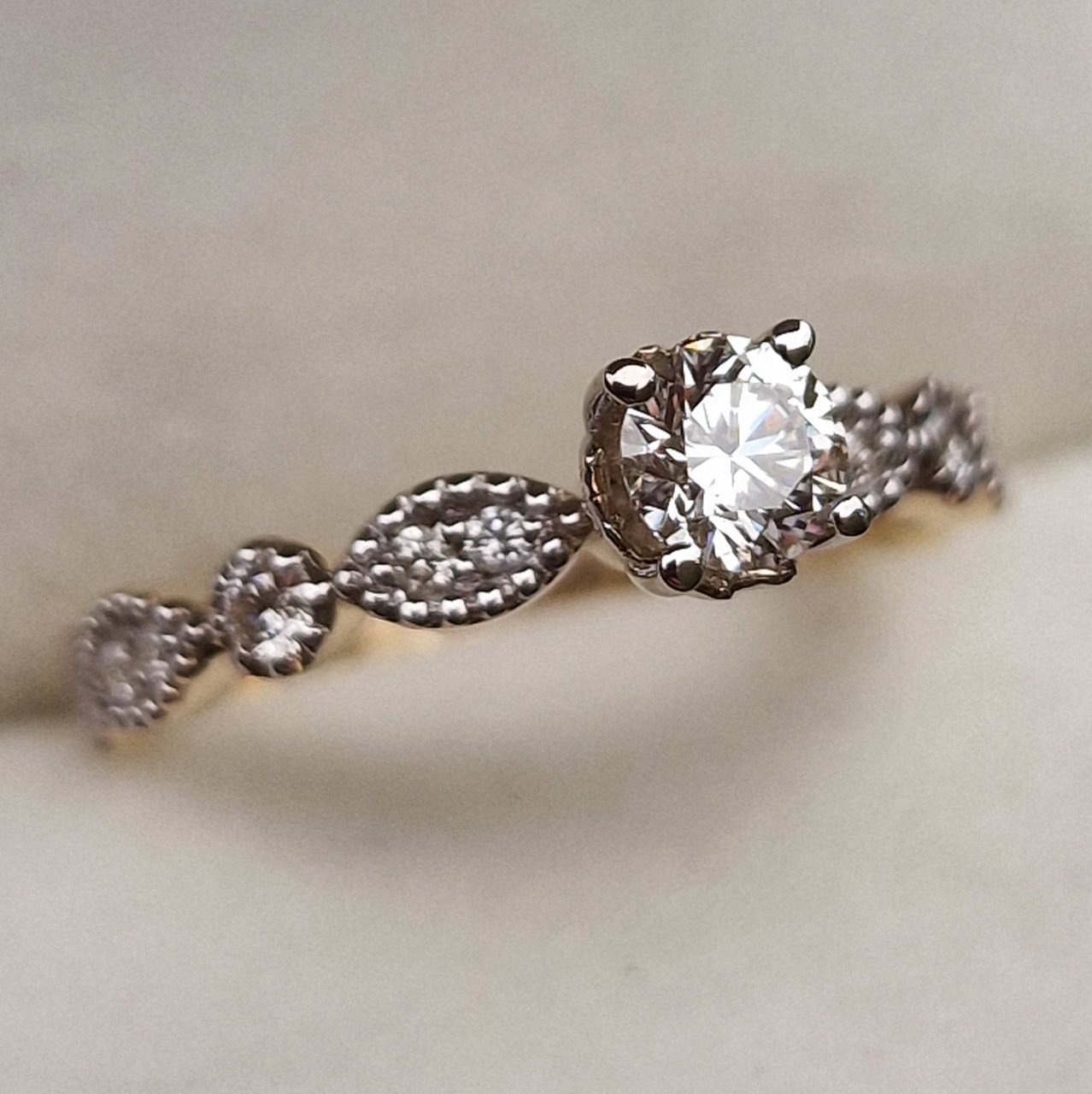 Кольцо Deimantas 98883596 16,5р 2,27гр 0,53ct. купить,NaN