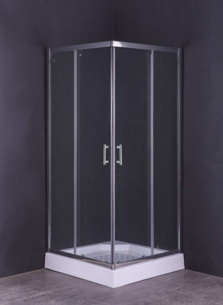 Душевое ограждение KABINKA.KZ двухстенное TA-09092-1CP, 900х900х1950 мм купить,NaN