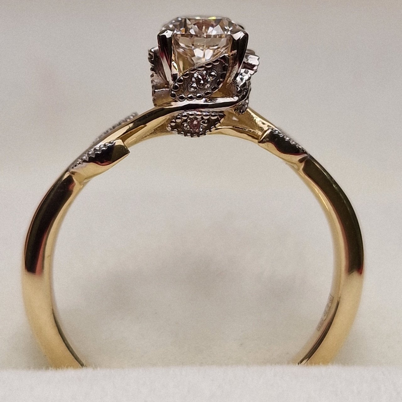 Кольцо Deimantas 98883674 16,5р 2,59гр 0,55ct. купить,NaN