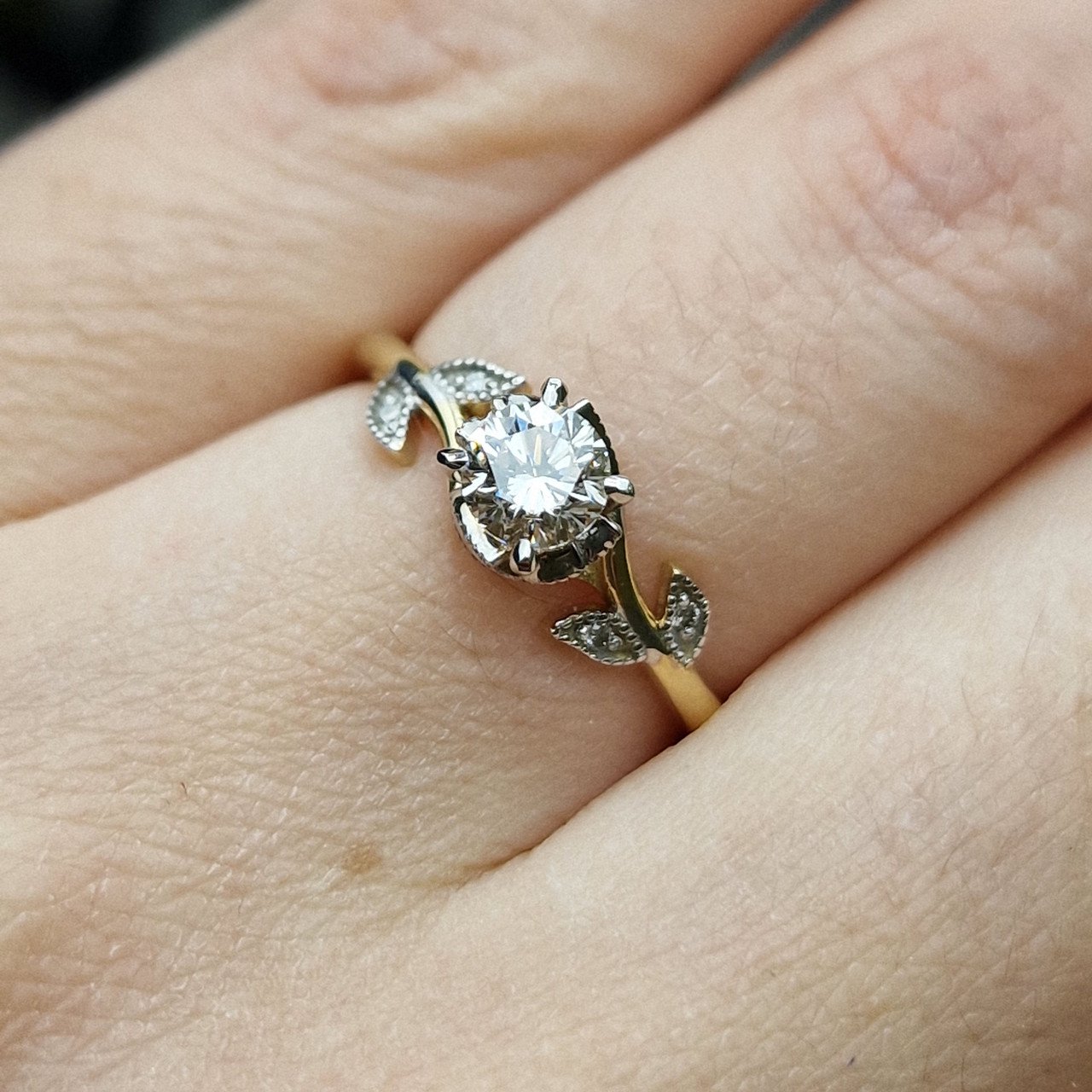 Кольцо Deimantas 98883674 16,5р 2,59гр 0,55ct. купить,NaN