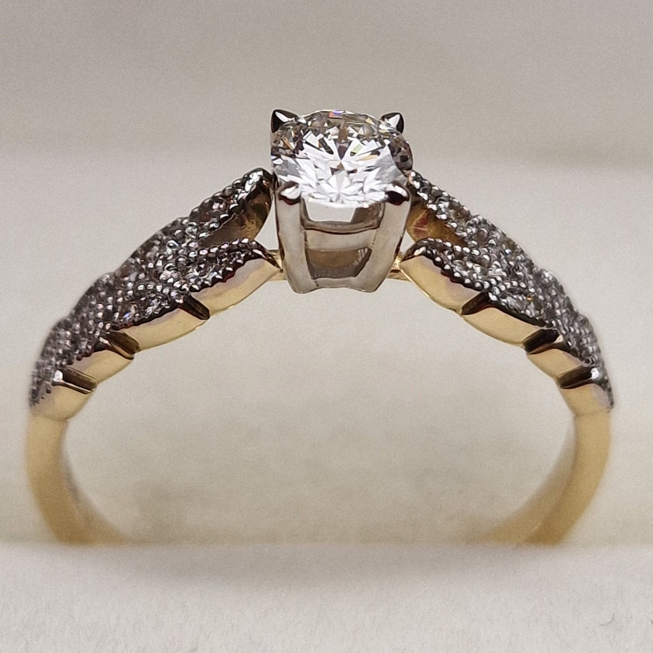 Кольцо Deimantas 98883706 17,5р 2,55гр 0,44ct. купить,NaN