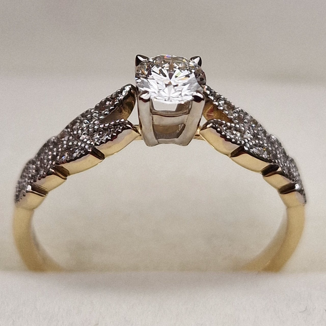 Кольцо Deimantas 98883706 17,5р 2,55гр 0,44ct. купить,NaN