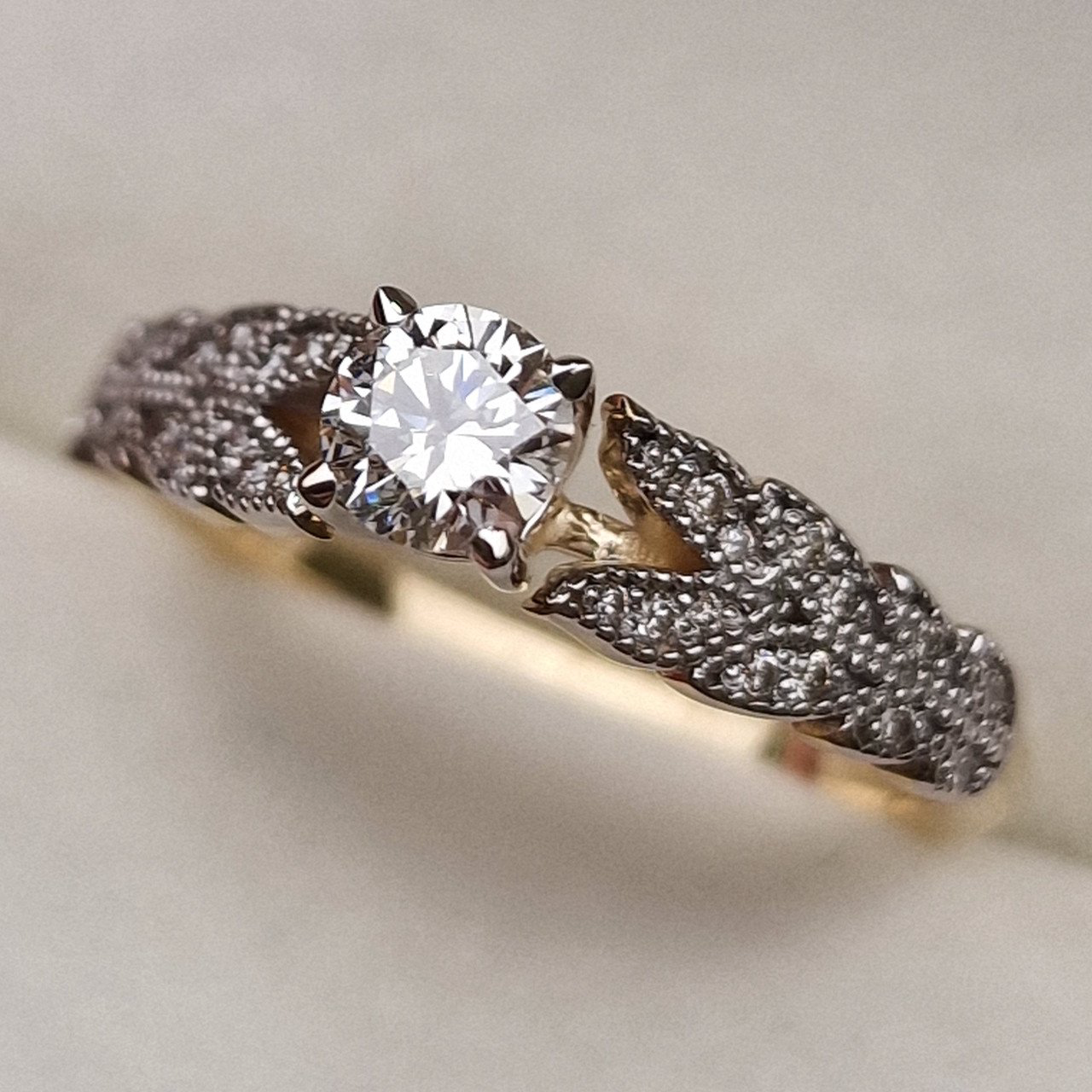 Кольцо Deimantas 98883706 17,5р 2,55гр 0,44ct. купить,NaN