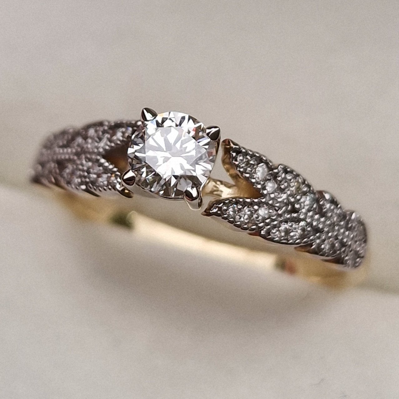 Кольцо Deimantas 98883706 17,5р 2,55гр 0,44ct. купить,NaN