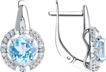 Серьги Diamant 94-320-00679-1 3,78гр. купить,NaN