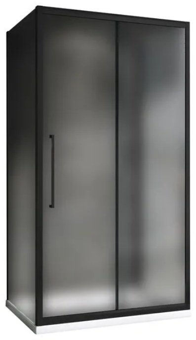 Душевое ограждение Abber трехстенное AG30130BMH-S100BM-S100BM, 1000х1950 мм купить,NaN
