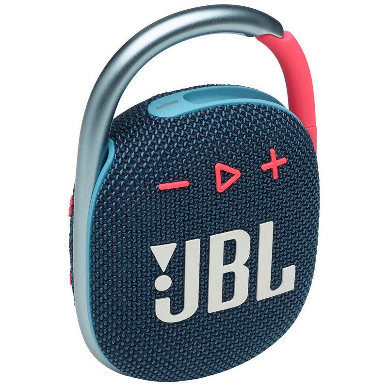 Портативная колонка JBL Clip 4 сине-розовая купить,0