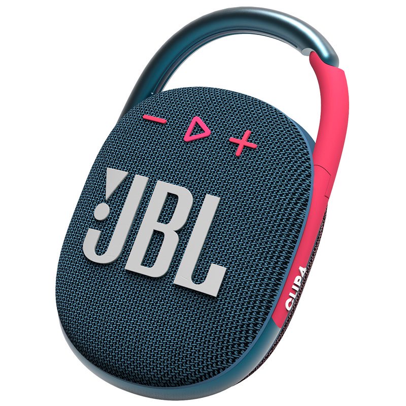 Портативная колонка JBL Clip 4 сине-розовая купить,0