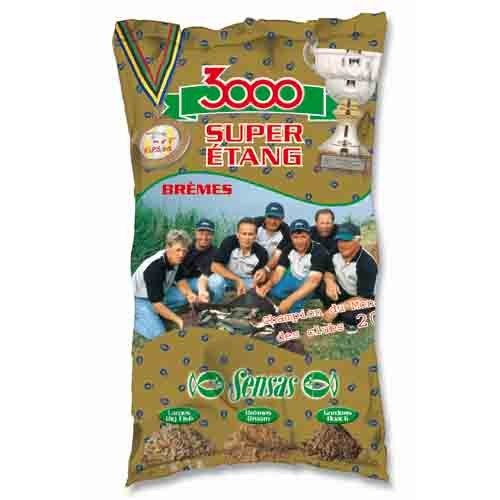 Прикормка Sensas 3000 Super Etang Bremes 1000гр купить,NaN