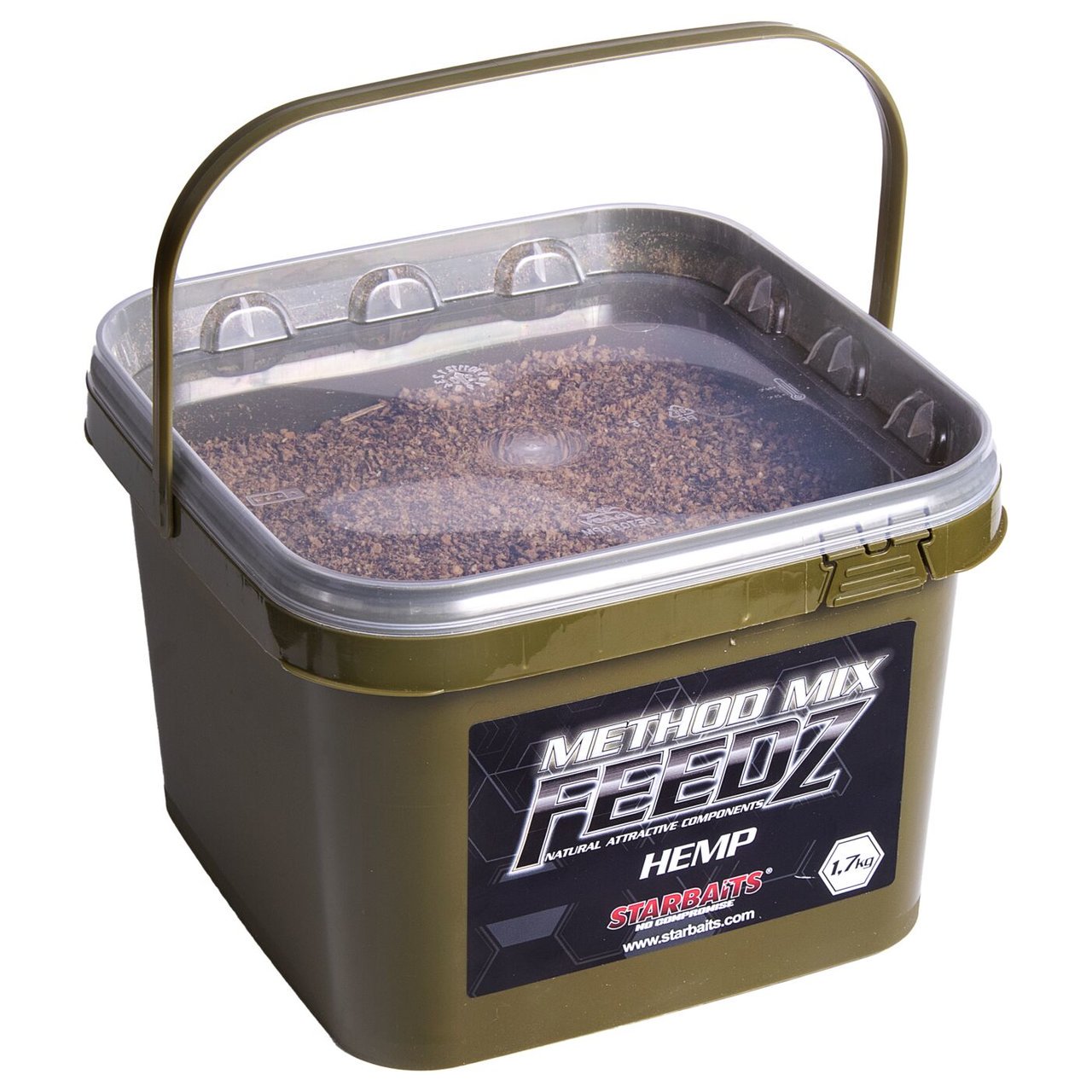 Прикормка Starbaits Feedz Method Hemp 1700гр купить,NaN