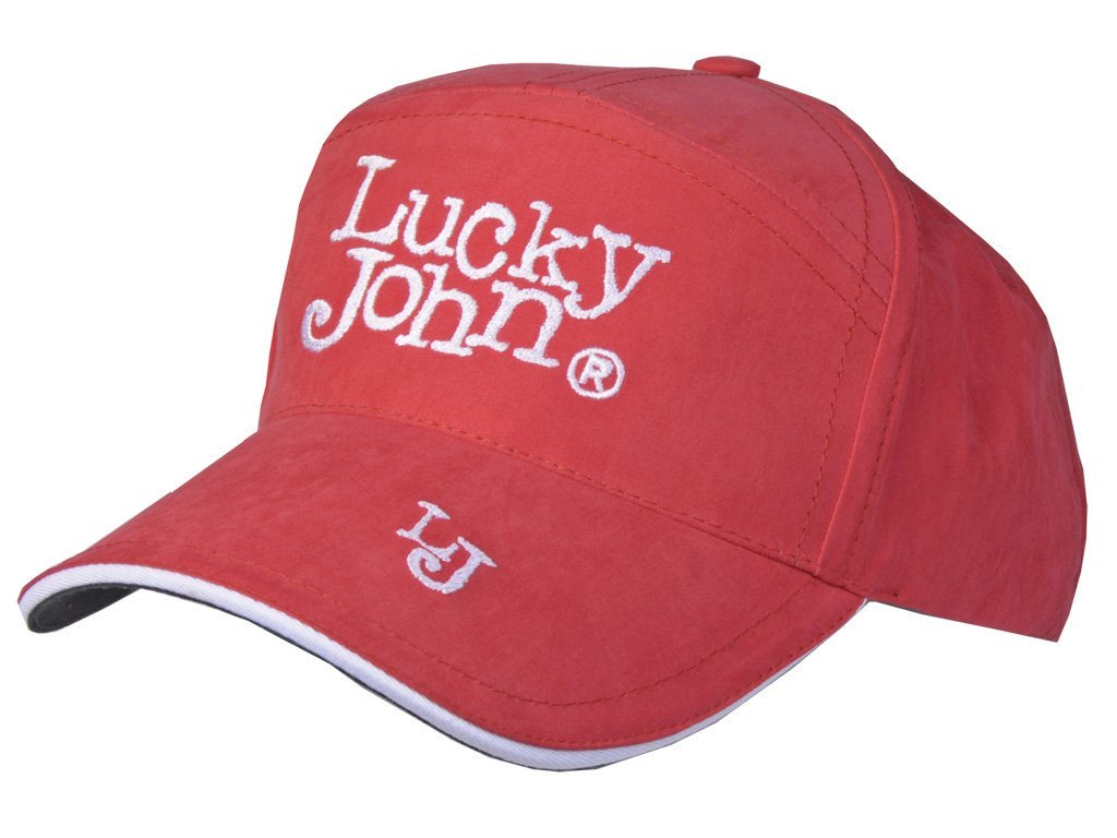 Бейсболка Lucky John AM-128-04XL красная купить,NaN