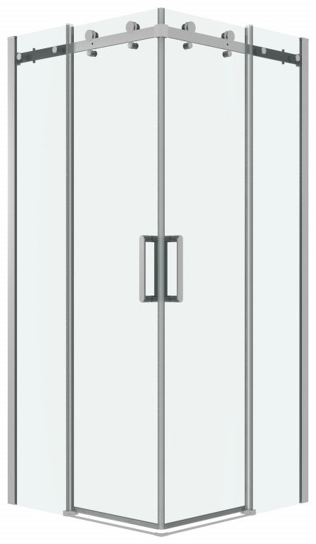 Душевое ограждение Grossman двухстенное 300.K33.04.8080.10.00 Classic, 800х1950 мм
