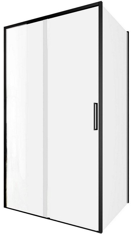 Душевое ограждение KABINKA.KZ двухстенное AE65-110x80-BT, 800х1900 мм