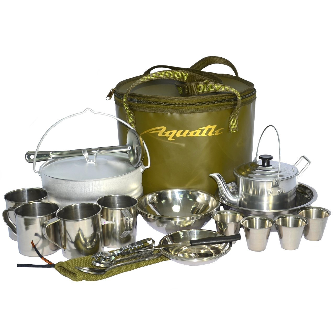 Пикниковый набор Aquatic ПН-01-4Х 30 предметов - ForteMarket Пикниковый набор Aquatic ПН-01-4Х 30 предметов купить,NaN