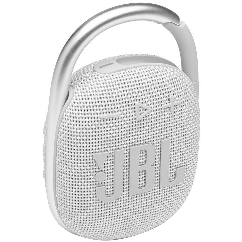 Портативная колонка JBL Clip 4 белая купить,0
