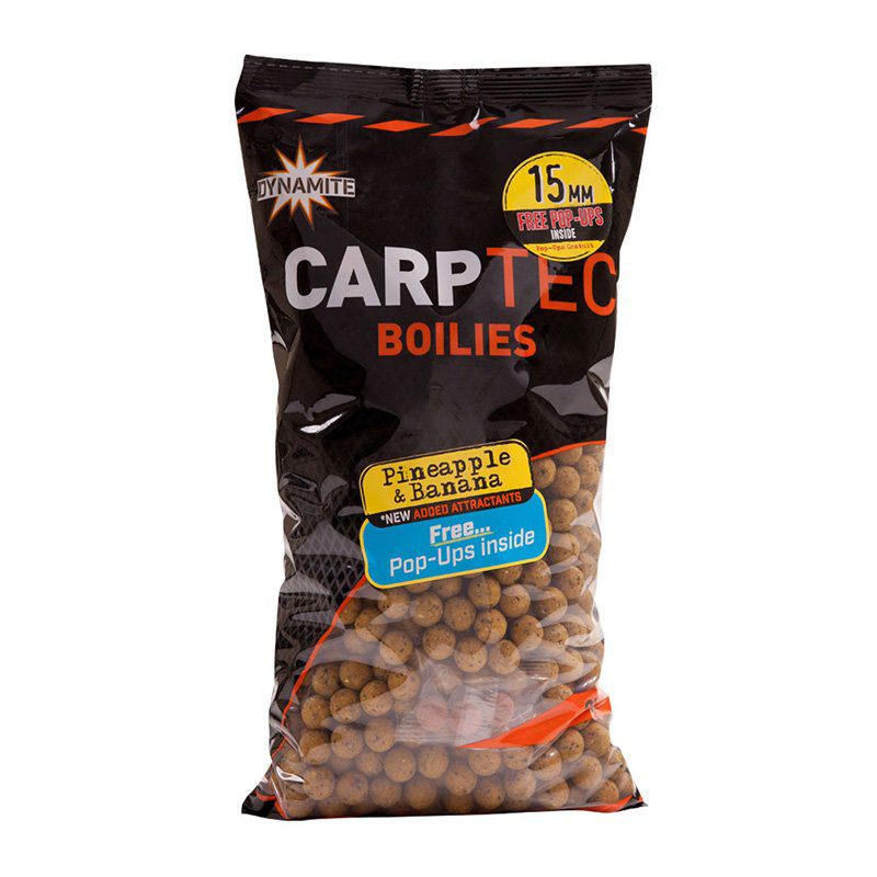 Бойлы Dynamite Baits Pineapple&Banana CarpTec 15мм S/L 2000гр купить,NaN