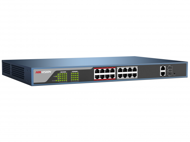 Коммутатор Hikvision DS-3E0318P-E