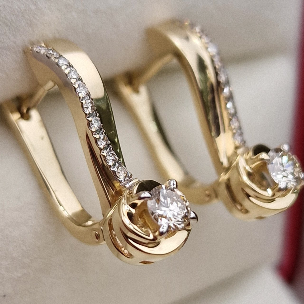 Серьги Deimantas 98882970 6,19гр 0,59ct. купить,NaN