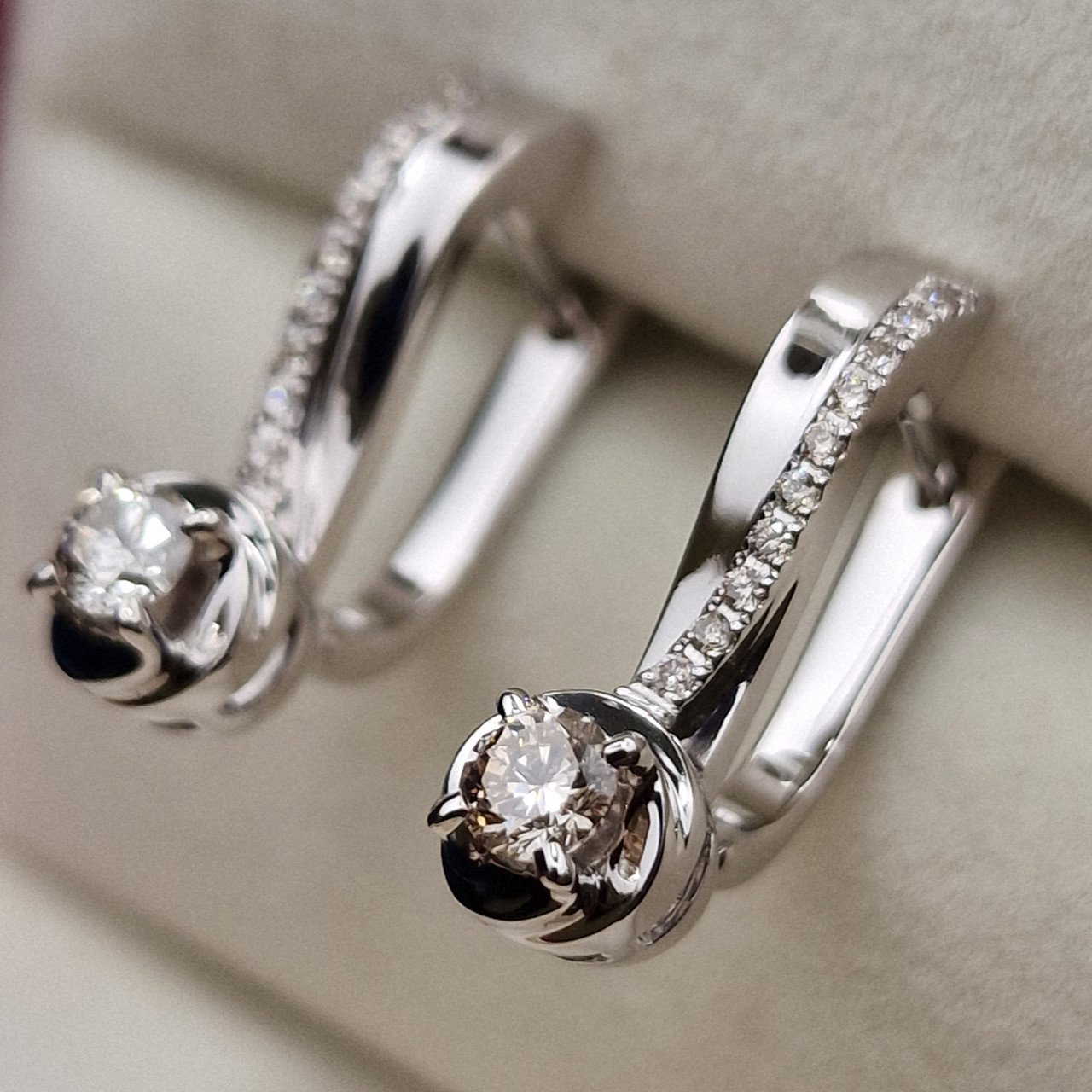 Серьги Deimantas 98882889 6,39гр 0,59ct. купить,NaN