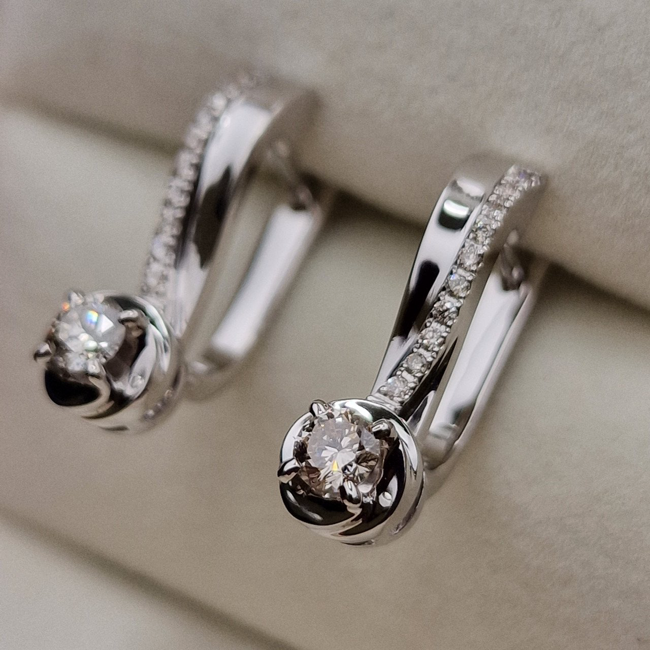 Серьги Deimantas 98882889 6,39гр 0,59ct. купить,NaN